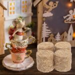 12 Pcs Mini Hay Bales for Crafts, Miniature Hay Bales Small Hay Bales Mini Straw Bales Tiny Hay Bales for Dollhouse Autumn Harvest Decorative Table Craft Display (Cylindrical Style) - Image 7