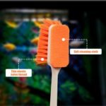 1pcs Small Aquarium Cleaning Tool, Algae Scraper for Fish Tank, Aquarium Brush, Fish Tank Cleaner Adapted for Glass and Acrylic Aquariums - Image 4