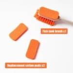 1pcs Small Aquarium Cleaning Tool, Algae Scraper for Fish Tank, Aquarium Brush, Fish Tank Cleaner Adapted for Glass and Acrylic Aquariums - Image 5