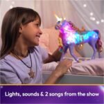 Unicorn Academy, Interactive Rainbow Light-up Wildstar Unicorn Toy with Lights, Sounds & Music, Dolls & Unicorn Toys for Girls Ages 4 and up - Image 4