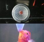 alfyng 8pcs Aquarium Red Worm Cone Feeder, Bloodworm Cone Feeder, Shrimp Fish Food Feeding Plastic Cup with Suckers for Fish Tank (2.64 x 2.64 inch) - Image 6