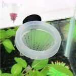 alfyng 8pcs Aquarium Red Worm Cone Feeder, Bloodworm Cone Feeder, Shrimp Fish Food Feeding Plastic Cup with Suckers for Fish Tank (2.64 x 2.64 inch) - Image 7