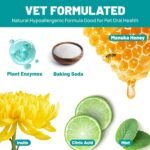 Dog Dental Care Wipes - Cat & Dog Teeth Cleaning Finger Wipes - Dog Tooth Brushing Kit Dental Wipes - Reduces Plaque & Freshens Breath (50 Pcs) - Image 4