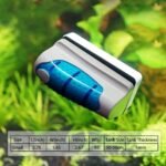 JRing Magnet Aquarium Cleaner, Magnetic Algae Scraper for Glass Aquariums Aquatic Algae Cleaning Tool Fish Tank Glass Cleaner (Small) - Image 7