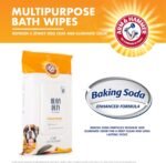 Arm & Hammer for Pets Heavy Duty Multipurpose Bath Wipes for Dogs, Travel Size, Mango Scent | All Purpose Dog Wipes Remove Odor & Refresh Skin for Pets | 30 Ct Pack of Travel Pet Wipes - Image 3