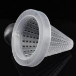 WEAVERBIRD 4PCS Aquarium Nematode Feeder, Live Blood worm Plastic Cone Cup Shape Basket Feeder for Feeding Fish with Suckers - Image 4