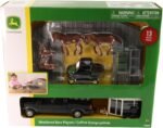 John Deere Weathered Barn Farm Playset - 1:32 Scale - Includes Barn, Pick Up Truck Toy, Horse Trailer, Horse Toys, and More - John Deere Farm Toys - 13 Count - Ages 3 Years and Up - Image 8