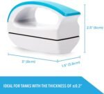 JOR Magnetic Scrubber for Aquarium Fish Tank, Scratch-Free Glass Scraper, Keep Hands Dry, Non-Slip, Self-Floating Strong Cleaning Magnet, Aquarium Cleaner for Acrylic Tanks - Image 7