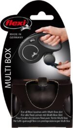FLEXI Multi Box – Add on Retractable Leashes, Poop Bag Dispenser, Dog Treat Holder for Training, Multipurpose Box, Black - Image 5