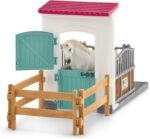Schleich Horse Club — Horse Stall Extension Play Set for Children, 21 Piece Horse Stable Play Set with Horse Toys for Girls and Boys Ages 5+ - Image 6
