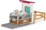 Schleich Horse Club — Horse Stall Extension Play Set for Children, 21 Piece Horse Stable Play Set with Horse Toys for Girls and Boys Ages 5+ - Image 7