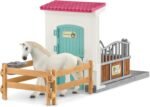 Schleich Horse Club — Horse Stall Extension Play Set for Children, 21 Piece Horse Stable Play Set with Horse Toys for Girls and Boys Ages 5+ - Image 8