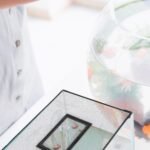 Fish Tank Lid Magnetic Fish Tank Lid Aquarium Net Cover with Feeding Window 5-50 Gallon Aquarium Lid Anti-Jumping Net for Fish DIY Magnetic Fish Tank Cover Aquarium Cover(16 x 12 Inch) - Image 8