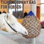 Slow Feed Hay Nets for Horses, 40" Length Hay Bags for Horses with 2” Feeding Holes, Hay Bags for Horses with Large Capacity, Full Day Feeding Hanging Hay Nets for Horses, Goat, Barn Supplies - Image 5