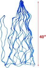 Slow Feed Hay Nets for Horses, 40" Length Hay Bags for Horses with 2” Feeding Holes, Hay Bags for Horses with Large Capacity, Full Day Feeding Hanging Hay Nets for Horses, Goat, Barn Supplies - Image 7