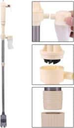 Aquarium Gravel Cleaner, Battery Powered Fish Gravel Cleaning Tool, Fish Siphon Water Change Cleaning Tool With Adjustable Tube, Fits for Large and Small Aquariums - Image 8