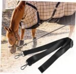 4 Pcs Adjustable Elastic Leg Straps for Horse Blankets Replacement Straps Designed for Comfort and Quick Release for Securing Blankets Horses - Image 7