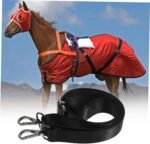 4 Pcs Adjustable Elastic Leg Straps for Horse Blankets Replacement Straps Designed for Comfort and Quick Release for Securing Blankets Horses - Image 10