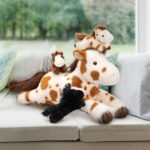 MaoGoLan 4 Pcs Horse Plush Stuffed Animal, Large Stuffed Mommy Horse with Babies Pony Toys Plushies,Horse Stuffed Animal Bulk for Kids,Christmas Birthday Gift 21 inches - Image 8