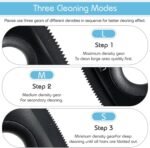 Analan Mini Pet Hair Remover for Car Detailing Supplies, Carpet Dog Hair Remover for Car Interior, Triangle Dog Hair Remover for Auto Detailing, Couch, Furniture, Lint, Carpet(Matte Black) - Image 6