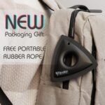 Analan Mini Pet Hair Remover for Car Detailing Supplies, Carpet Dog Hair Remover for Car Interior, Triangle Dog Hair Remover for Auto Detailing, Couch, Furniture, Lint, Carpet(Matte Black) - Image 8