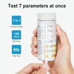 Aquarium Test Strips – Luxbird 7 in 1 Fish Tank Water Testing Kit – Contains 100 Fast Accurate Fish Tank Test Strips 1 Test Tube - Aquarium Water Test Kit for Freshwater Fish Tank Ponds - Image 4