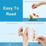 Aquarium Test Strips – Luxbird 7 in 1 Fish Tank Water Testing Kit – Contains 100 Fast Accurate Fish Tank Test Strips 1 Test Tube - Aquarium Water Test Kit for Freshwater Fish Tank Ponds - Image 6