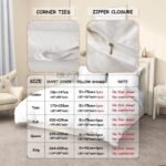 Feelyou Horse Bedding Set King Size Kids, Flral Flower Comforter Cover Set Boys Girls, Horseshoe Western Duvet Cover, Bedspread Cover Room Decor Quilt Cover,No Stuffing - Image 7