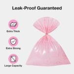 VETRESKA Dog Poop Bag Dispenser with Cherry Blossom Scented Poop Bags, Leak Proof and Extra Thick Pet Waste Bags, 1 Poop Bag Holder and 105 Bags for Dog Walking and Cats Litter, Pink - Image 5