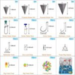 Surf Fishing Tackle Kit Ocean Saltwater Fishing Lures Surf Fishing Gear Fish Finder Rigs Pompano Rig Pyramid Sinker Weight Fishing Hooks Swivels Various Accessories - Image 6