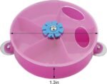 Hypeety Bird Parrot Foraging Toy Creative Seed Food Ball Rotate Wheel Intelligence Growth Training Toy for Parrot Parakeet Cockatiel Conure Lovebird - Image 3