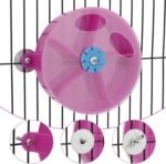 Hypeety Bird Parrot Foraging Toy Creative Seed Food Ball Rotate Wheel Intelligence Growth Training Toy for Parrot Parakeet Cockatiel Conure Lovebird - Image 4