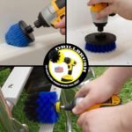 Aquatic Cleaning Brush Set - Fish Tank Accessories - Boat Accessories - Aquarium Accessories - Swimming Pool Brush - Drill Brush Aquatic Cleaning Kit - Pool Cleaning Household Set - Fish Tank Cleaner - Image 3