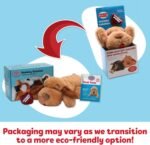 Original Snuggle Puppy Heartbeat Stuffed Toy for Dogs. Pet Anxiety Relief and Calming Aid, Comfort Toy for Behavioral Training in Biscuit - Image 3