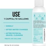 Aquarium Gravel Cleaner - Naturally Maintain a Healthier Tank, Reducing Fish Waste and Toxins (4 fl oz) - Image 8