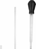 Coral Feeder SPS HPS Feeder with Extension Tube, Aquarium Long Syringe Dropper Pipette Turkey Baster for Marine Fish Feeding (Black/Extendable) - Image 6