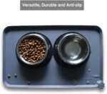 Hoki Found -Waterproof Pet Feeding Mats with High Lips - Multiple Size and Colors for Dogs, Cats & Others-G - Image 4