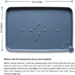 Hoki Found -Waterproof Pet Feeding Mats with High Lips - Multiple Size and Colors for Dogs, Cats & Others-G - Image 7