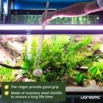 2 Pcs Heavy Duty Reptile Feeding Tongs, Aquarium Tweezers 18 Inch, Straight and Curved Extra Long Tweezers, Reptile Tongs, Aquarium Tongs, Aquarium Tweezers Extra Long - Image 7