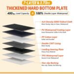 Back Seat Extender for Dogs-Large Space, Dog Car Seat Cover Hard Bottom Holds 400lbs, Sturdy Backseat Extender for Dogs, Waterproof Dog Hammock for Car Dog Car Bed for Car, SUV, Truck - Image 5