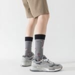 5 Pairs Cute Animal Crew Socks Fun Casual Cotton Calf Socks for Women - Image 8