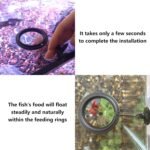 FREESEA Fish Feeding Ring for Aquarium: Round Floating Food Rings for Betta Turtle Tank - Image 4