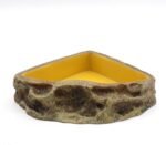 Reptile Feeder Resin Bowl Amphibian Reptile Bowl for Reptile Lizard Gecko Bearded Dragon Turtle - Image 8