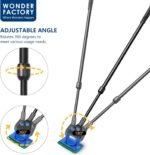 Wonderfactory5 in 1 Aquarium Cleaning Tool Kit, Kit Fish Tank Cleaning Kit for 1-5 Gallon Tank with Fish Tank Brush, Scrubber Pads, Fish net, Gravel Rake, Water Plant Clip - Image 4