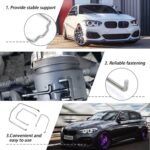 154 23 Radiator Hose Retaining Spring Horse Shoe Clip/Radiator Hose Retaining Clip/Radiator Hose Clip Compatible With BMW E39 E38 E60 E90 745Li X5 E46 325i 328i M3 540i 740iL 740i - Image 5
