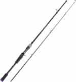 Sougayilang Fishing Rod 24-Ton Carbon&Glass Fiber Composite Spinning and Casting Rod, 2 Piece for Bass Trout Crappie Travel Fishing- 6'0" - Image 3