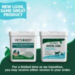 Vet's Best Dental Care Finger Wipes - Reduces Plaque & Tartar Build Up - Freshens Breath - Teeth Cleaning Finger Wipes for Dogs & Cats - 50 Count - Image 4