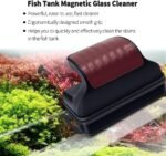 Fish Tank Magnetic Glass Cleaner, Aquarium Glass Cleaner, Aquarium Magnet Cleaner with Detachable Scraper, Aquarium Glass Cleaner Magnet [Floating - Scratch Free - Non Slip] - S - Image 3
