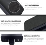 Fish Tank Magnetic Glass Cleaner, Aquarium Glass Cleaner, Aquarium Magnet Cleaner with Detachable Scraper, Aquarium Glass Cleaner Magnet [Floating - Scratch Free - Non Slip] - S - Image 5