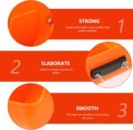 Piggy Trough Livestock Manger Feed Dispenser for Pig Piglet Feed Dispenser Pannage Feeder Farm Supply Livestock Trough Hanging Wall Pig Feeder Plastic Pig Feeder Pig Feeding Trough - Image 10